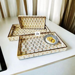 Wooden Trays-set Of 3