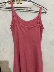 Pink Slip Dress