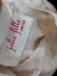 Light Pink Printed Frock For Girl&#39;s