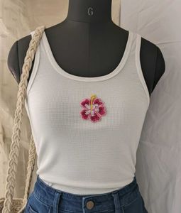 Y2k Beaded Top