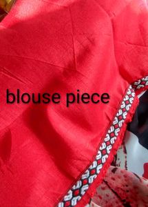 Elegant Floral Print Saree