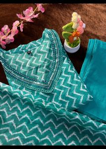 Pure Jaipuri Cotton Suit Set