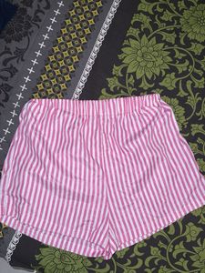 Striped Pink Shorts