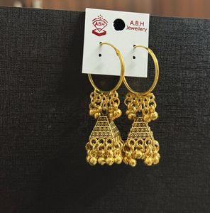 Combo of Oxidised &amp; Jhumka Earrings