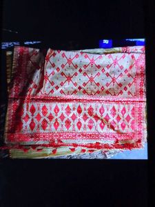 Assamese Muga Mekhla Sador.Unused.2set Combo.