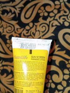 NutriGlow Sunscreen SPF 30