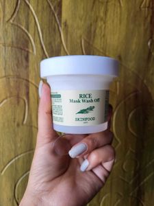Skinfood Rice Mask &amp; Facewash(150ml+120g)