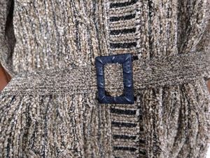 Belted Knit Cardigan