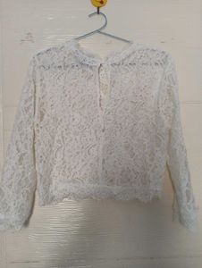Old Money Premium Lace Blouson For Women