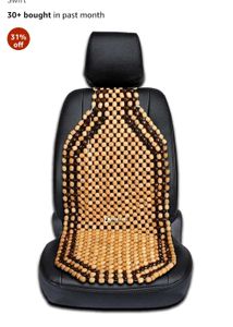 Car Seat Wooden Bead