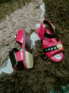 Cute red Sandals