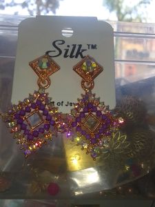 Fancy Earring(Purple)