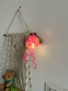 Small Jellyfish Lamp   Wall Decore