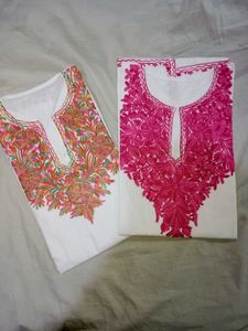 Kashmiri Embroidered Kurtas