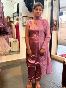 Indowestern set kurti pants jacket