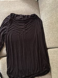 Marks And Spencer Stretchable Black Top