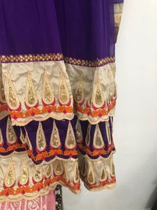 Purple Anarkali
