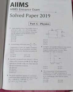 AIIMS Previous Solved Papers