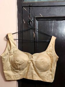 Plus Size Gold Blouse