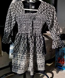 Short Kurti In Black