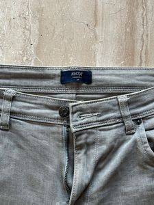 Ascot brand grey denim jeans size 34