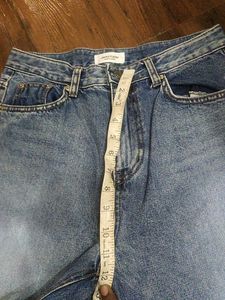 Wide Leg Denim Jeans