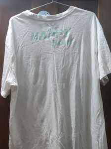 White Graphic Tee
