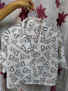 Mirchi Fashion Dior Print Top/ Shirt - Stylish and