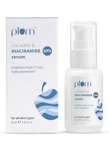 Plum Rice Water & Niacinamide Serum