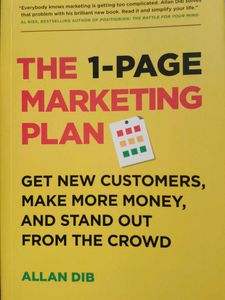 THE 1- PAGE MARKETING PLAN  🗓️