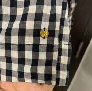 Floral Embroidered Gingham Top