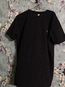 Men Black Party Tshirt