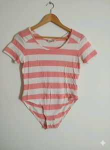 Striped Bodysuit