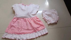 Cute Pink Dress Set