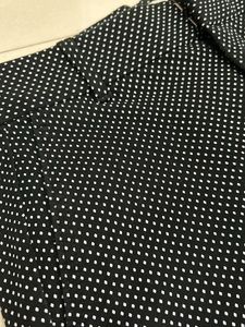 Formal Trousers Black With White Polka Dots