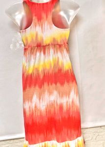 New Piece/ Unused Marble Print Small Size Dress