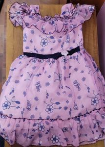 Charming Floral Frock - Size 28