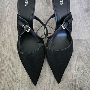 Glamour Zara Black Heels