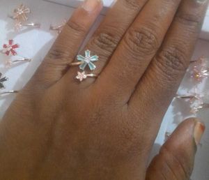 Floral Gemstone Rings