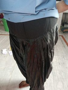 Black Full Patiala Salwar pure original satin