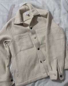 H&amp;M jacket - Unisex- Brand New (off white)
