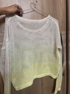 Crochet Knit Top