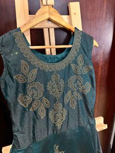 Brand New Teal Ethnic Gown