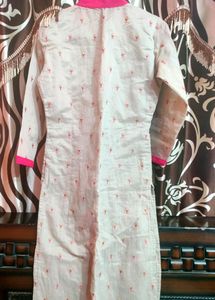 Beautiful Grey Pink Kurta