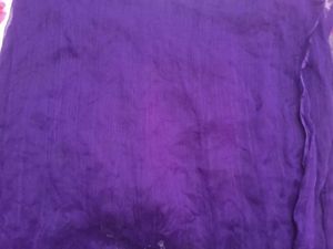 Purple Banarasi Silk Kurta And Lehnga Set 💜