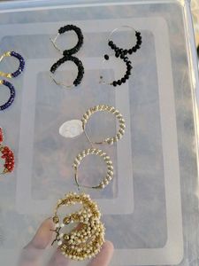 Combo Of Hoop Earrings