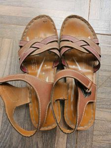 Brown Strappy Sandals