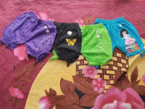 Baby Girl Bloomers (4 Pack)