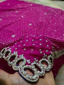 Full Stone Work Saree Very Beautiful 😍