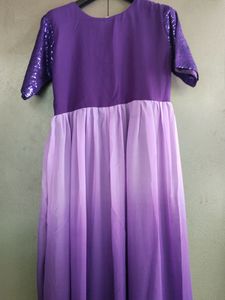 Purple Ethnic Gown